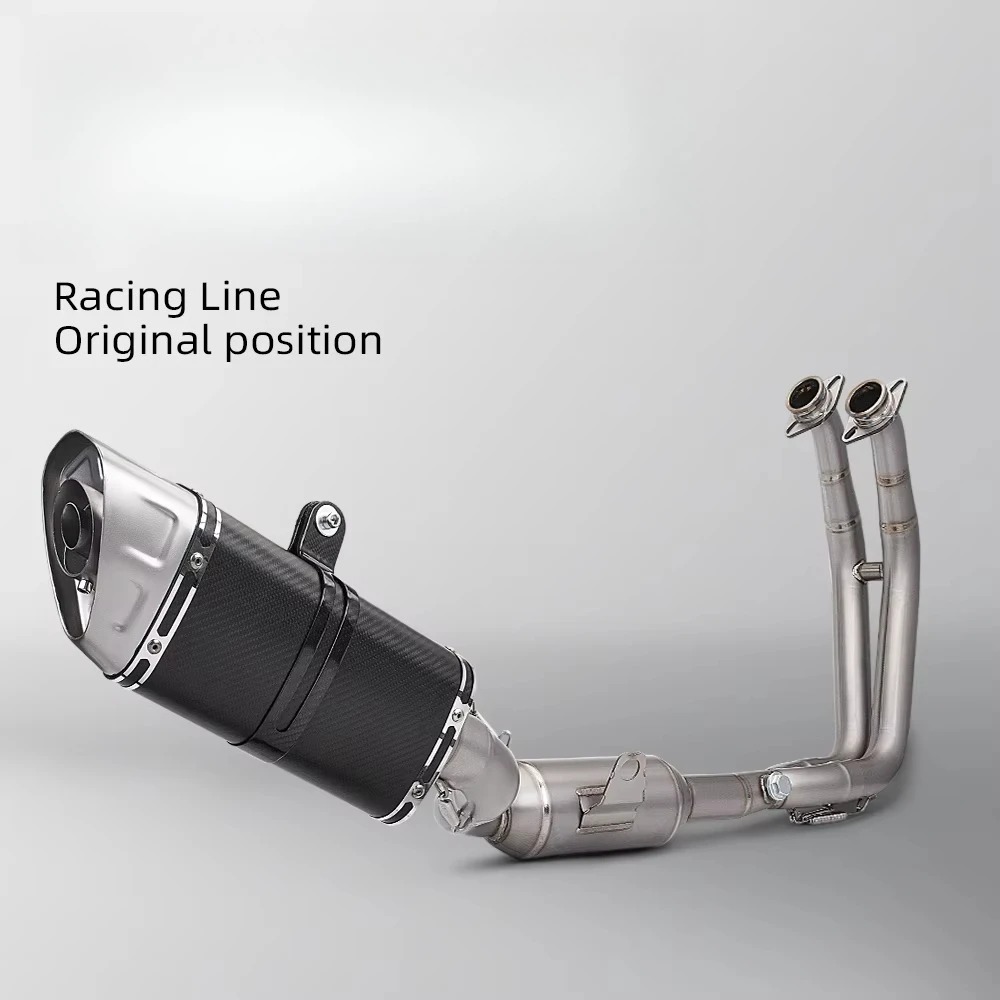 2024 Racing Line Titanium Alloy Exhaust System Original Position New Condition for GSX-8S GSX-8R Gsx8s Gsxr Motorcycles